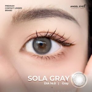 kính áp tròng xám tự nhiên Angel Eyes Solar Gray
