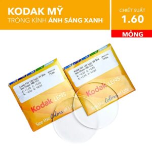tròng kính chống ánh sang xanh Blue Lens KODAK 1.60