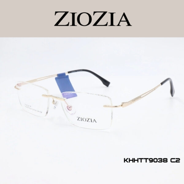 gọng kính titan nam chính hãng Ziozia