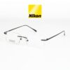 gọng kính titan Nhật Bản Nikon Avanti 26603 - màu xám