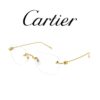 gọng kính vàng đúc 18k Cartier CT0379O 002