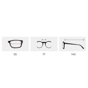 kích thước kính lão đọc sách cao cấp Braby Glasses