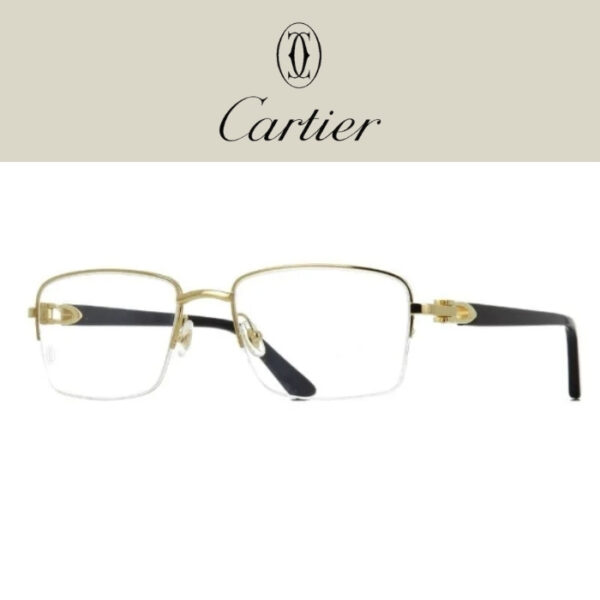 kính nửa gọng nam Cartier