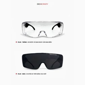 mắt kính chống bụi cao cấp DokCrazy 2 màu