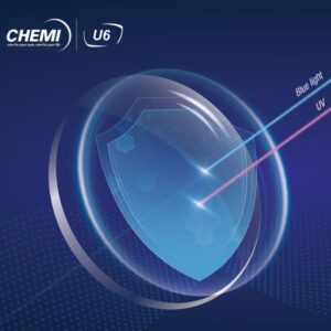 tròng kính Chemi U6 1.67