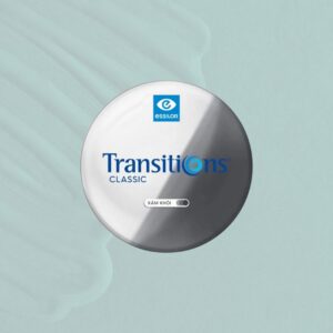 tròng kính Essilor Transition Classic xám khói