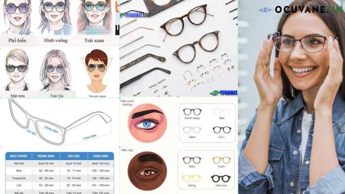 Các loại gọng kính cận nữ đẹp, nhẹ và thời trang 2025 13 Tiêu chí chọn gọng kính cận nữ đẹp